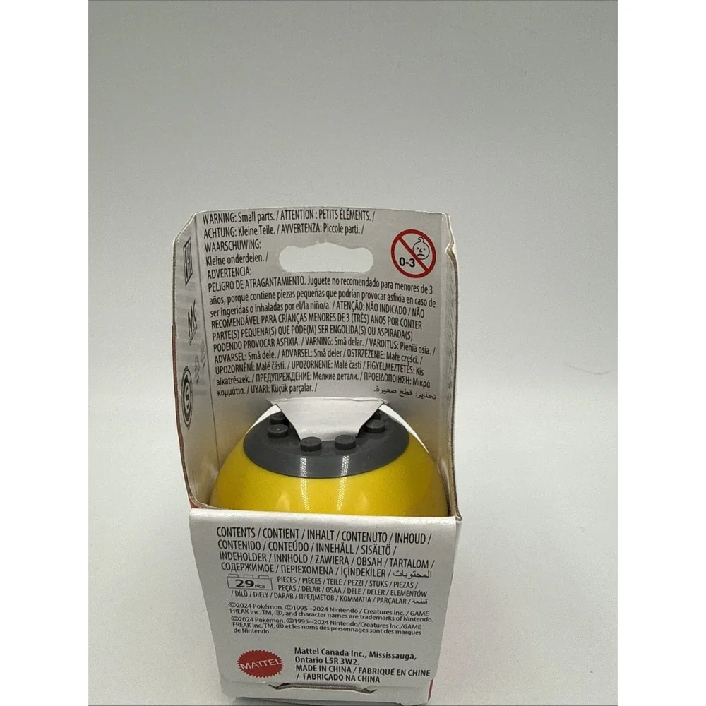 Mega Construx Pokemon Series 23 Larvitar JCT24 Poke Ball New Sealed Mattel